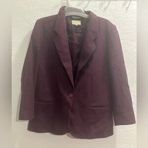 LL Bean Women’s Purple Blazer - 10 P